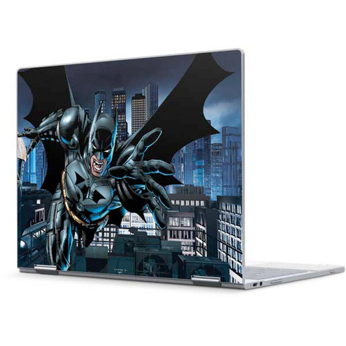 DC Comics Batman Dark Knight Comic Art Action Pose Pixelbook Skin